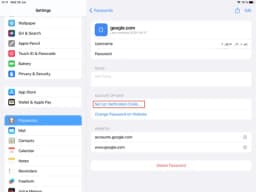 2-stegsverifiering i iCloud Keychain har försvunnit för mina konton